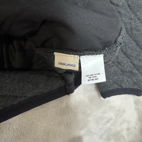 Taylor Stitch Coal Heather Quilted 1/4 Pullover Snap Shirt Gr. 42 Large Herren - Bild 6 von 11