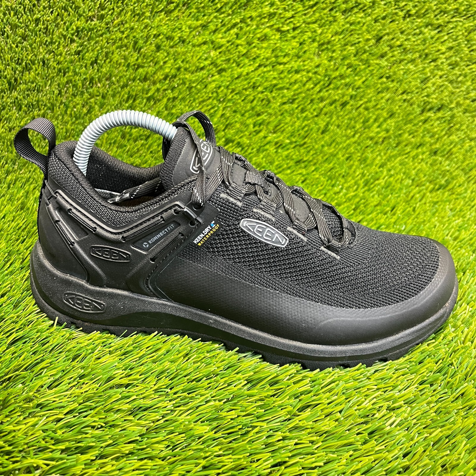 Scarpe da ginnastica Keen Citizen Evo WP da uomo taglia 7 5 nere per corsa atletica escursionismo