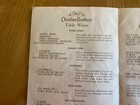 Vintage Christian Brothers Winery Wine List Brochure From Early 1980's — photo 4