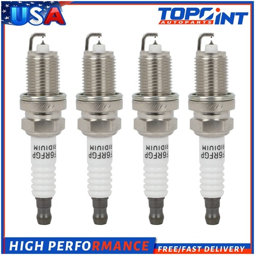 4x Iridium Spark Plugs For 1996-1997 Honda Civic del Sol Odyssey 1.6L L4 - Picture 1 of 6