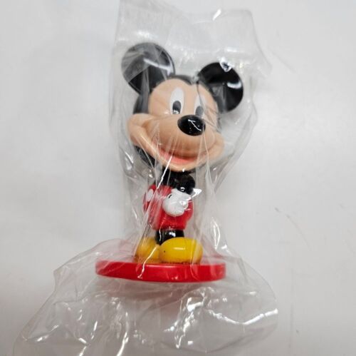 VINTAGE NEW Kellogg's Cereal Promo Disney Mickey Mouse Mini Bobble Head - Picture 1 of 3