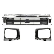 Chrome Grille & Headlight Door Set For 1992-1...