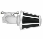 ARLEN NESS CHR Beveled Monster Sucker Air Cleaner Kit 2000 2017 Twin Cam 81 023