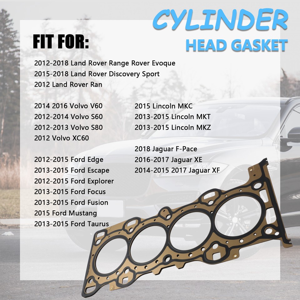 Cylinder Head Gasket for Ford Edge Escape Explorer Focus Fusion Taurus