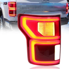 W/Blind Spot Left Driver Side For Ford F150 F-150 2018 2019 2020 LED Tail Light