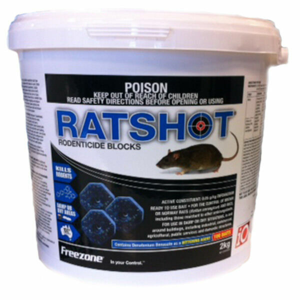 iO Ratshot 8kg Rat Poison Bait for sale online eBay