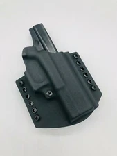 M&P Shield 45 Black Kydex OWB Outside the Waistband Holster Veteran Made in USA