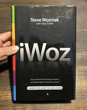 Steve Woz Wozniak SIGNED iWoz HC 1st Apple Computer Founder AUTOGRAPHED HBDJ