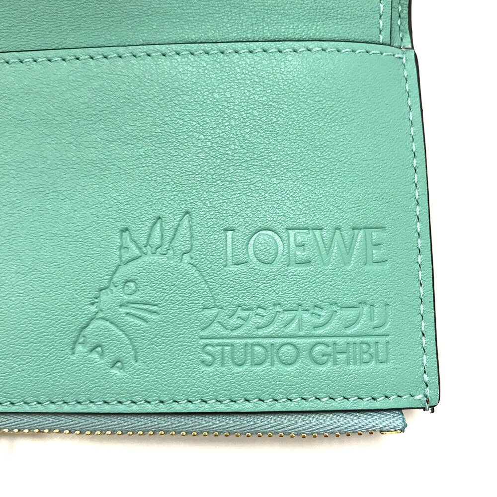 LOEWE Ghibli trifold wallet SUMIWATARI small vertical… Gem