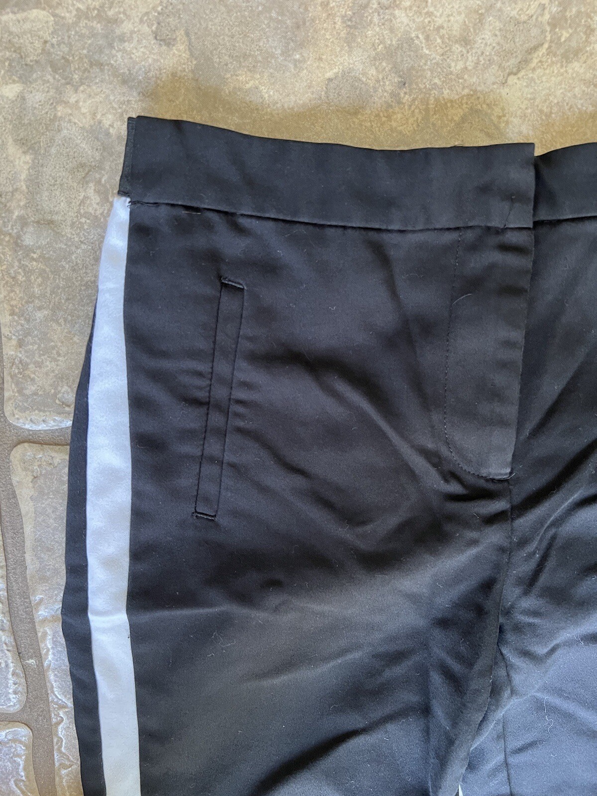 Zara Basic Collection Black Pants Size Medium Sid… - image 3