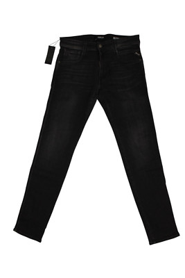 Replay Anbass Mens Jeans - M914D - Black - Stretch W31 / L32