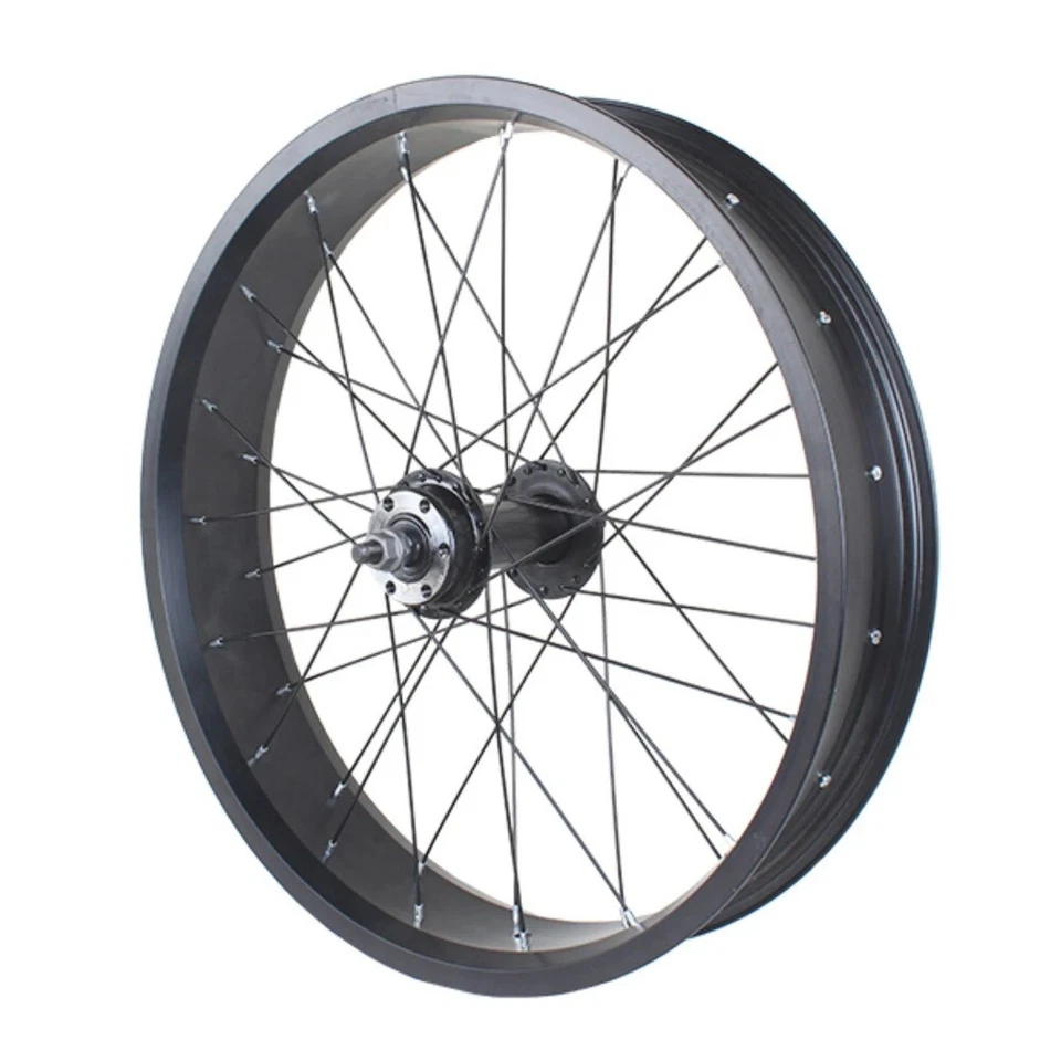 26/20/24 Inch Fat Bike Wheelset 26x4.0 20x4.0 24x4.0 Tire Snowbike Super-wide - Image 3 of 4