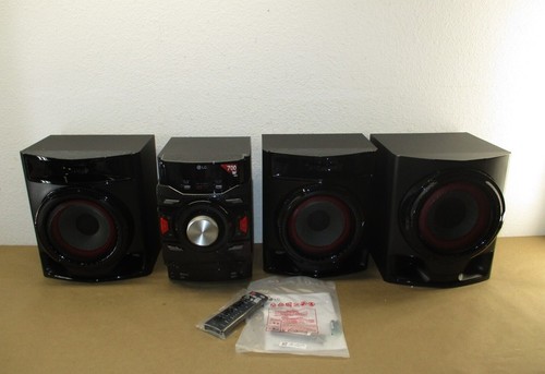 LG XBOOM CM4590, 700W Main Unit and 