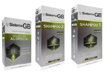 COMPLET TREATMEN Sistem GB Hair Loss Men SHAMPOO 1/ SHAMPOO 2/ALLOPECIA SOLUTION
