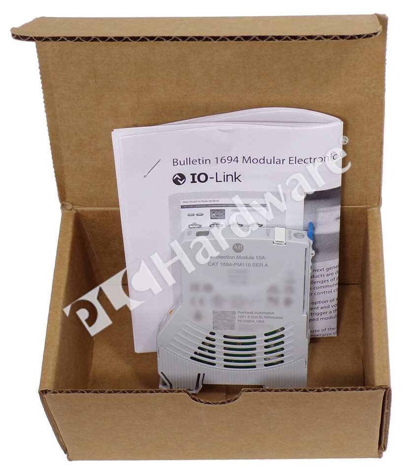 Surplus Pre-owned Allen Bradley 1694-PM110 /A 1-P 10A Circuit Protection Module