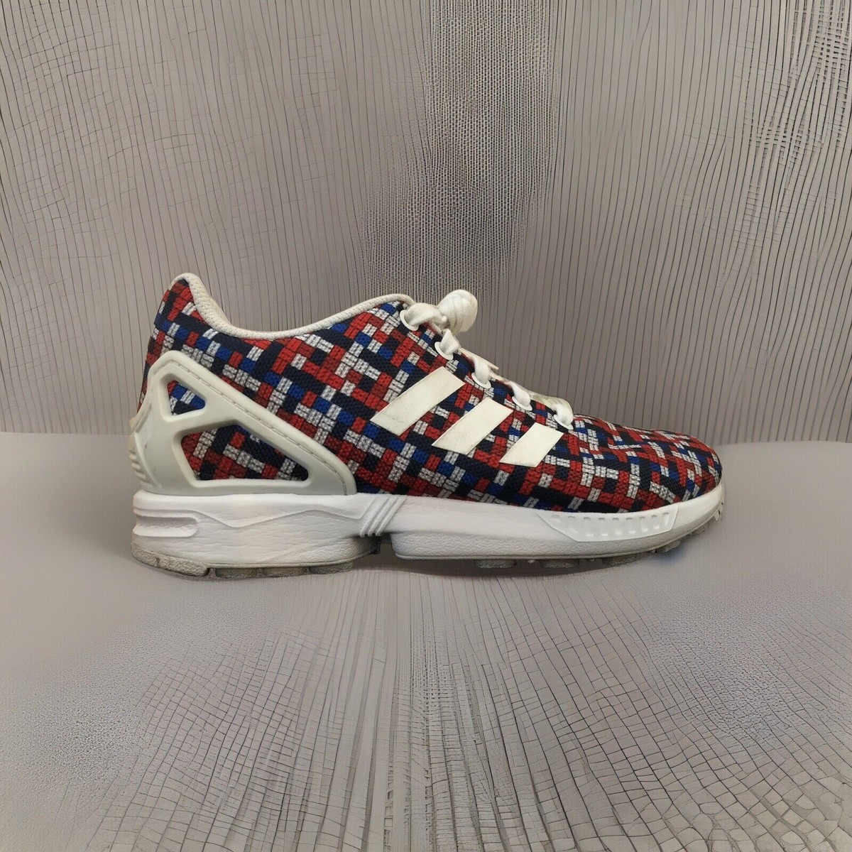 にん ADIDAS TORSION AZTEC MENS SNEAKERS MULTI COLOR TENNIS SHOE SIZE
