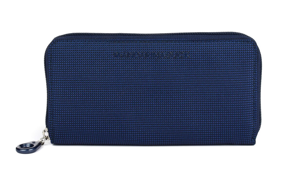 PORTAFOGLIO DONNA MANDARINA DUCK MD20 MPN1 DRESS BLUE NUOVO SCONTATO