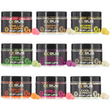 2 x Corus Carp Fishing Pop Ups Boilies Bait 15mm 10mm Krill Vanilla,Scopex Bait