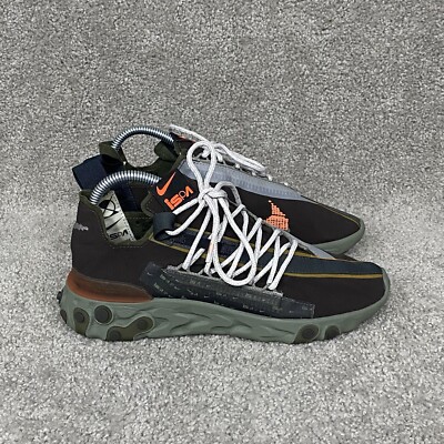 Nike React WR ISPA Mens Sz 6.5 Running Shoes AR8555 200 Brown Water Resistant Sb
