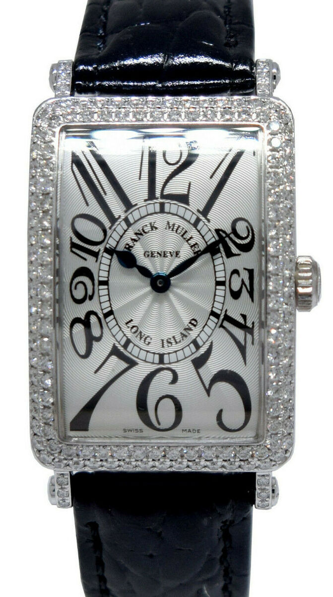 Franck Muller Long Island Silver Women's Watch - 952 QZ D CD Franck Muller Long Island Silver Women's Watch - 952 QZ D CD