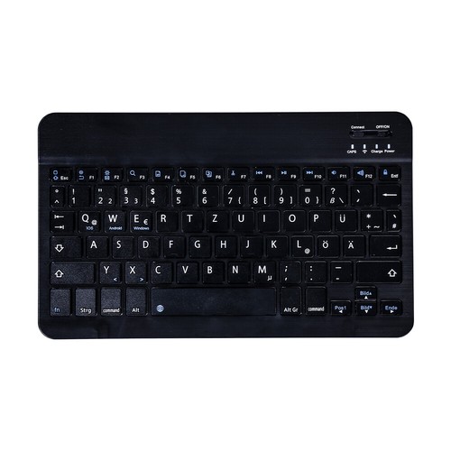 Funk Tastatur Maus Set kabellose schnurlose 10 Meter QWERTZ Bluetooth Keyboard - Afbeelding 13 van 16