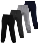 MEN'S FLEECE JOGGING ELASTICATED CUFFED TROUSERS