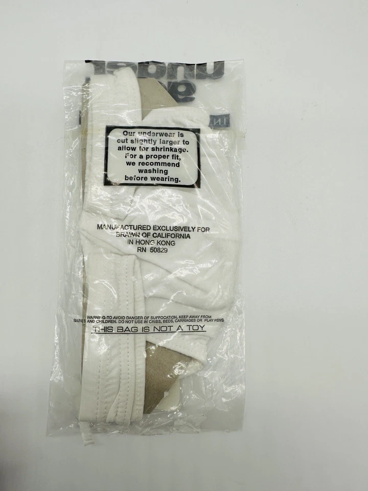 Undergear Contour Thong White Size L International Male Brawn California New - Image 3 of 3