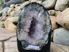 SALE! 8.12 lb BIG Amethyst Geode,Cathedral Crystal Cluster,Amethyst Uruguay