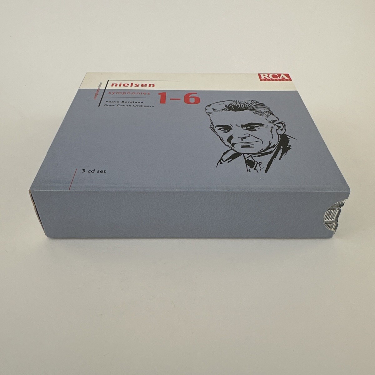 Nielsen: Symphonies Nos. 1-6 (CD, Apr-1995, 3 Discs, RCA