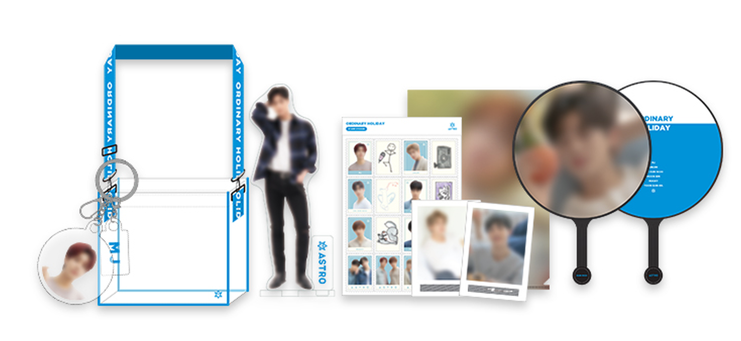 ASTRO ONLINE POPUP STORE ORDINARY HOLIDAY OFFICIAL GOODS POINT STICKER