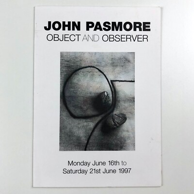 John Pasmore - Objekt & Beobachter, Gemälde & Skulptur | The Air Gallery, 1997