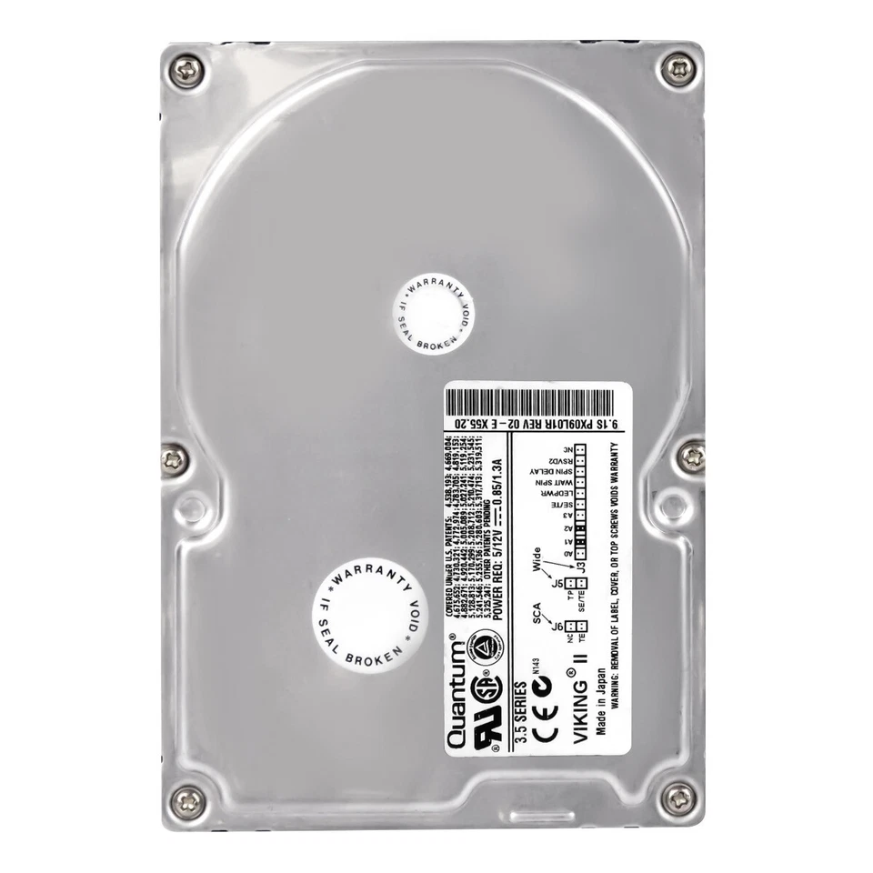 Hard Drive Quantum Viking II 9.1S PX09L01R 9GB 7.2K SCSI 3.5'' - Image 3 of 3