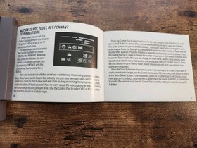 Nintendo NES Video Game Cyber Stadium Series Base Wars with manual