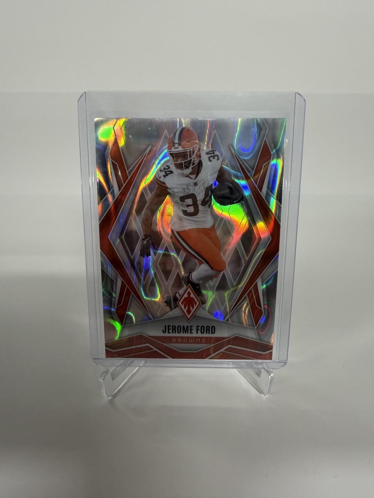 2025 Panini Phoenix #3 Jerome Ford Silver Lava Prizm
