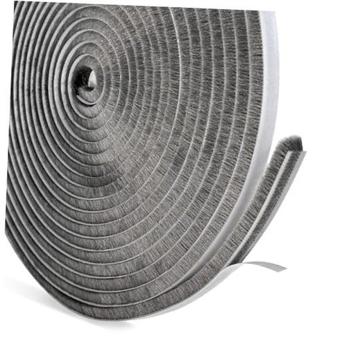 Door Brush Seal, weatherstripping for Windows dust-Proof, Sound Proof Sealing