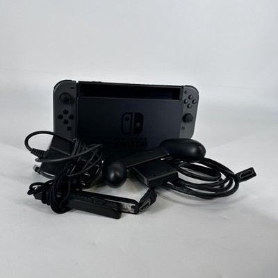 Nintendo Switch Original Handheld Console Black 32GB w/ Charger - Very Good