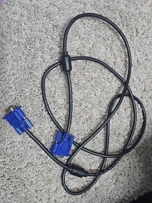 VGA Cable Universal 15pin D-sub VGA Cord PCs TVs Projectors Laptops 6FT