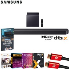 Samsung Q Series Soundbar 7.1.2ch Subwoofer 2026 w/ Home Theater Essentials