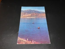 Central Utah ~ Deer Creek Reservoir - Unposted Vintage Chrome  Postcard