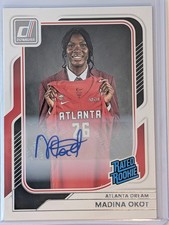 2026 Panini Donruss WNBA #97 Madina Okot Rated Rookies Signatures