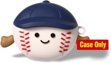 Airpods Pro 3 Case, Silicone Protective Cover Pro 3rd Cute 3D Cartoon Baseball