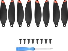 8 Pcs Black Propellers for DJI Mini 2 Mini 2 SE 4K