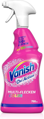 Vanish Oxi Action Vorwaschspray Color   1 X 750 Ml   Effektiv Gegen 100+ Arten V