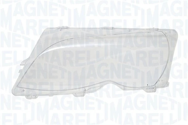 Disperseur de phare Magneti Marelli 711305621795 de qualité d'origine en verre polycarbonate