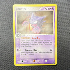 Haunter 34/112 EX FireRed LeafGreen Pokemon Card 2004 Vintage LP