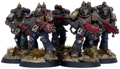Warhammer 40k Black Templars Primaris Intercessors Squad