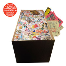 5000 ALL DIFFERENT OLD WORLD Stamps Collection Off Paper Worldwide