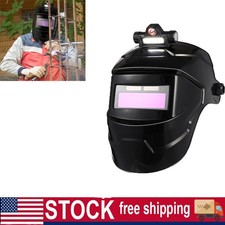 Solar-Powered True Color Auto-Darkening Welding Helmet for TIG, MIG, and ARC