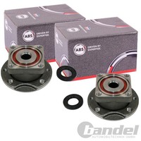 2X A.B.S. Radnabe Hinten Passend FüR Autobianchi Y10 Fiat Panda Lancia Y10 | 200
