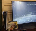 PS5 Disc Edition Bundle With Box, Controller, And Two Games